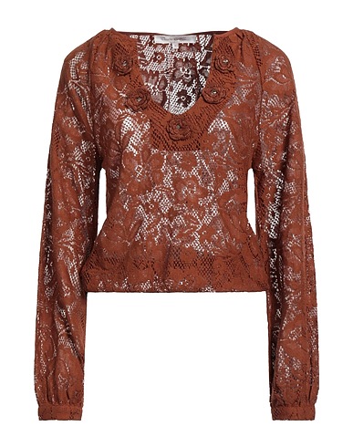 CONNOR & BLAKE Top Brown 100% Cotton