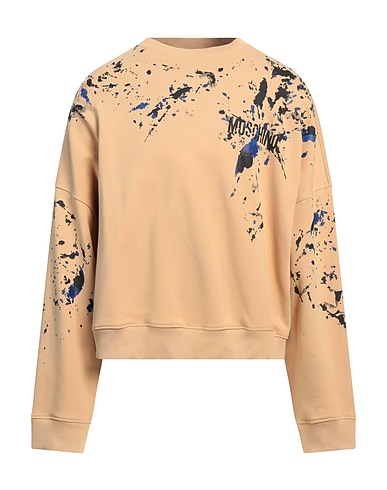 MOSCHINO Sweatshirt Sand 100% Cotton
