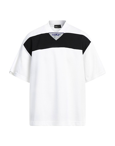 KOLOR T-shirt Bianco 58% Cotone, 42% Poliestere