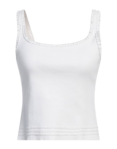 CHLOÉ Vest 98% Cotton, 2% Elastane, Polyamide, Ceramic