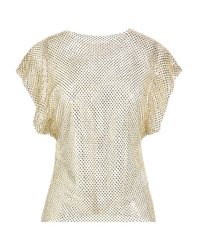 PHILOSOPHY di LORENZO SERAFINI Top Light green 97% Polyester, 3% Elastane