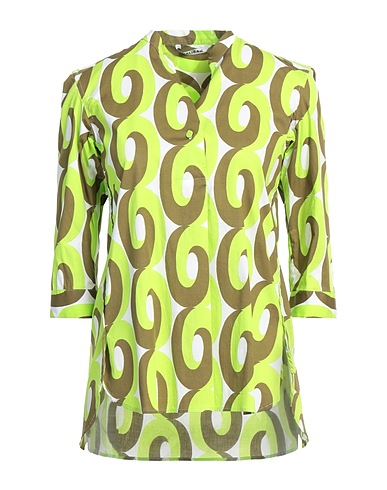 CALIBAN Top Light green 97% Cotton, 3% Elastane