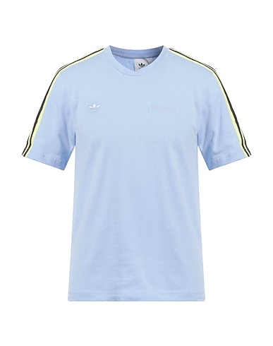 ADIDAS ORIGINALS T-shirt Light blue 100% Organic cotton