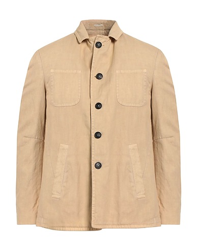 MASSIMO ALBA Jacket Beige 72% Cotton, 28% Linen
