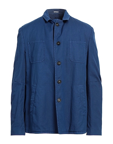 MASSIMO ALBA Jacket BLU 72% Cotton, 28% Linen