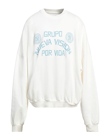 WILLY CHAVARRIA Sweatshirt Ivory 100% Cotton