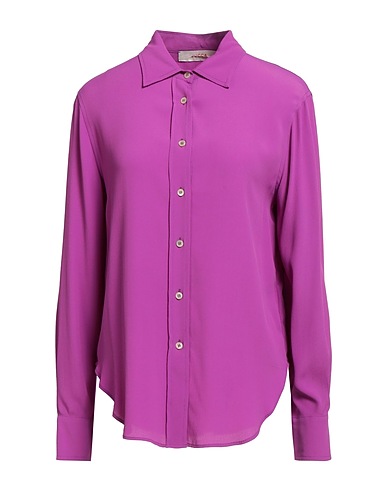 JUCCA Camicie e bluse tinta unita Malva 69% Acetato, 31% Seta