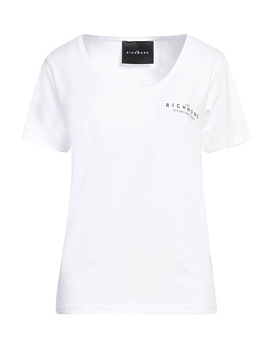 JOHN RICHMOND T-shirt Bianco 95% Cotone, 5% Elastan