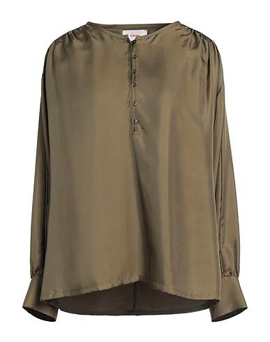 XíRENA Silk top Military green 100% Silk