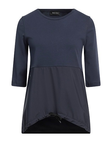 HERNO T-Shirt LAMINAR Marineblau 100% Baumwolle, Polyester