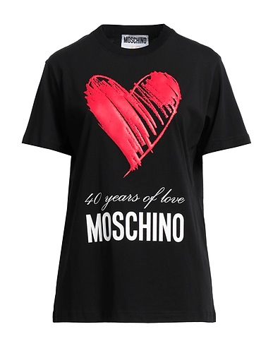 MOSCHINO T-shirt Black 100% Cotton
