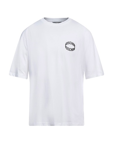 MOSCHINO T-shirt Bianco 100% Cotone