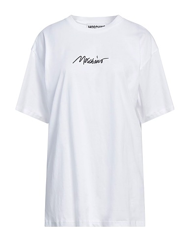 MOSCHINO T-shirt Bianco 100% Cotone