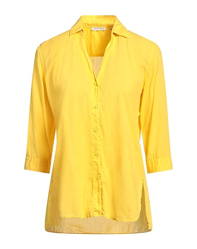 LA TENDA Solid colour shirts & blouses Marigold 100% Cotton
