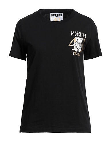 MOSCHINO Ｔシャツ ブラック コットン 100%