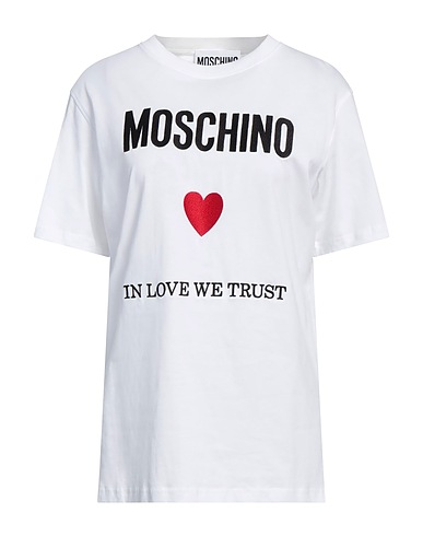 MOSCHINO T-shirt White 100% Cotton