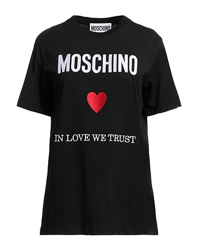 MOSCHINO T-shirt Black 100% Cotton