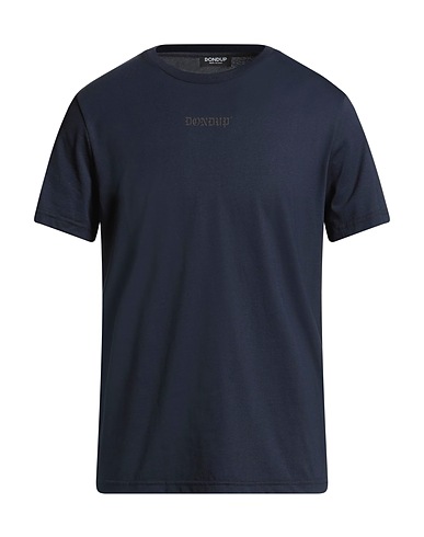 DONDUP T-shirt Navy blue 100% Cotton