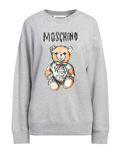 MOSCHINO TOPWEAR Light grey 100% Cotton