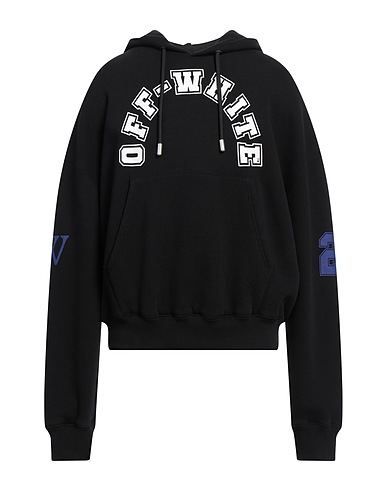 OFF-WHITE™ Hooded track jacket  Black 100% Cotton