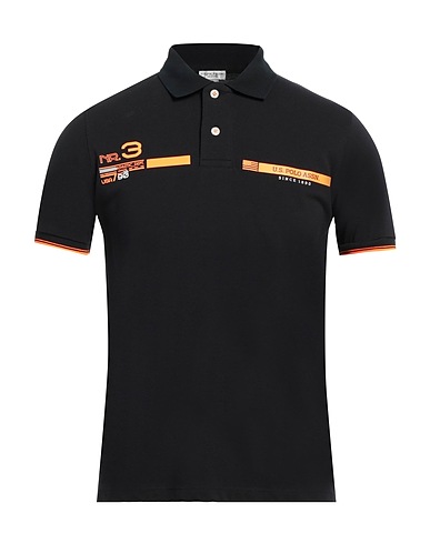 U.S.POLO ASSN. Polo shirt Black 100% Cotton