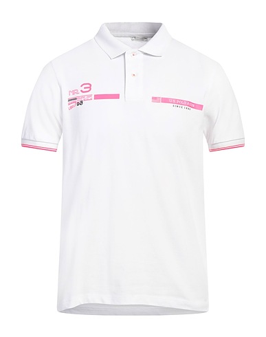 U.S.POLO ASSN. Polo shirt White 100% Cotton