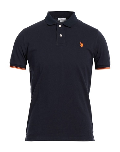U.S.POLO ASSN. Polo shirt Midnight blue 100% Cotton