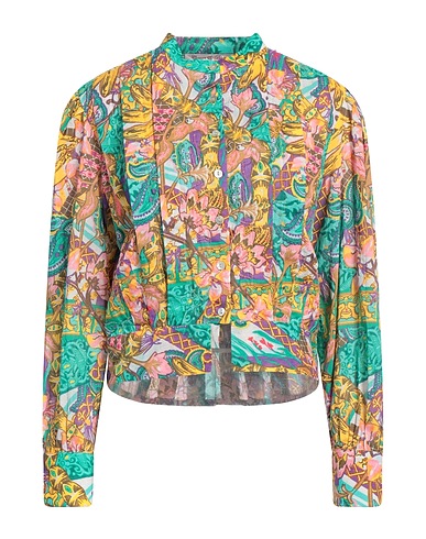 CONNOR & BLAKE Floral shirts & blouses Green 100% Cotton