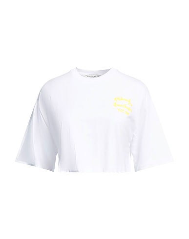 PHILOSOPHY di LORENZO SERAFINI Crop top White 100% Cotton