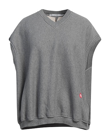 ALEXANDER WANG Sweatshirt Grey 100% Cotton, Elastane