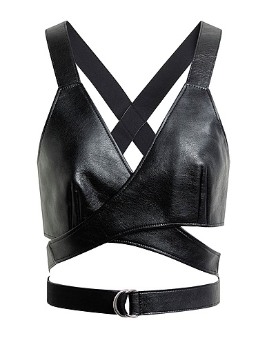 JUNYA WATANABE Top Schwarz 100% Polyurethan