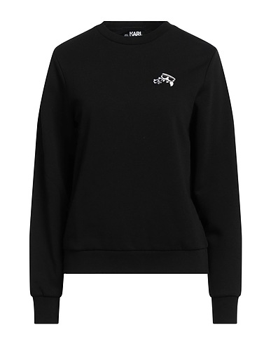 KARL LAGERFELD Sweatshirt Black 100% Organic cotton