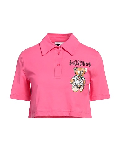MOSCHINO Polo Rosa 100% Cotone