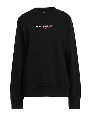 KARL LAGERFELD Sweatshirt Black 100% Cotton
