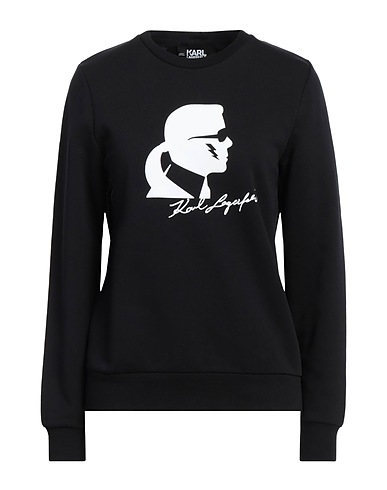 KARL LAGERFELD Sweatshirt Black 100% Organic cotton