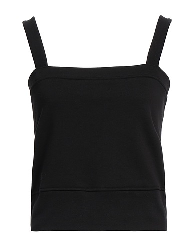 KARL LAGERFELD Top Nero 90% Cotone organico, 10% Poliestere riciclato