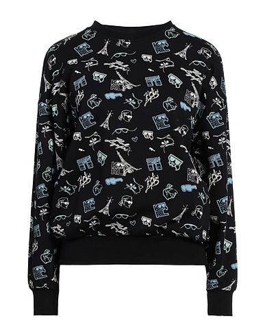 KARL LAGERFELD Sweatshirt Black 100% Cotton