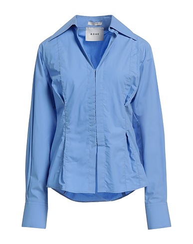 RÓHE Camicie e bluse tinta unita Azzurro 100% Cotone