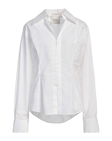RÓHE Camicie e bluse tinta unita Bianco 100% Cotone