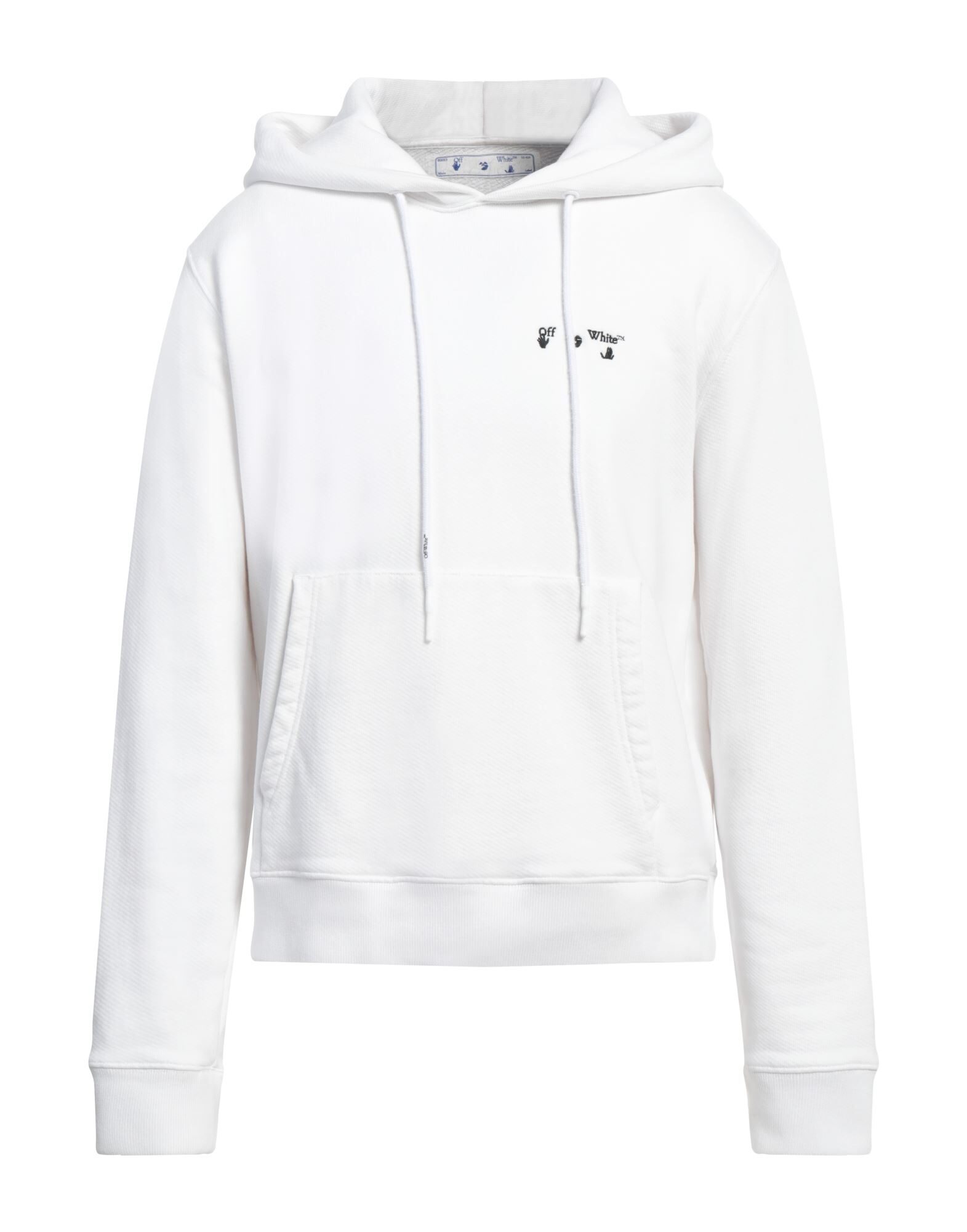 【関税&送料込】Off White Sweatshirt Men's Deluxe Sweatshirt - White Off-White Sweatshirt with