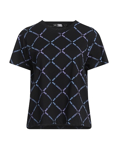 KARL LAGERFELD T-shirt Black 100% Cotton