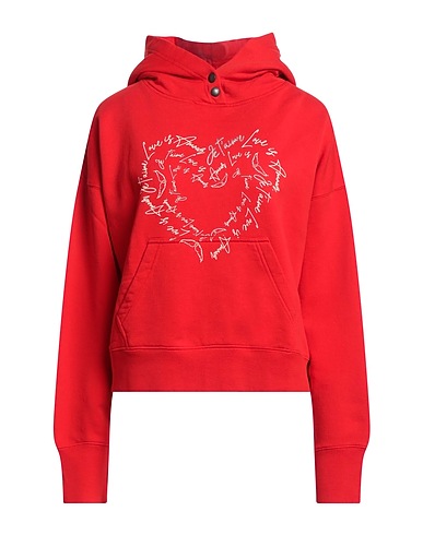 ZADIG&VOLTAIRE Hooded track jacket  Red 100% Organic cotton