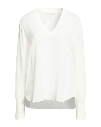 ANTONELLI Τοπ OFF WHITE 52% Μετάξι, 48% Ασετάτ