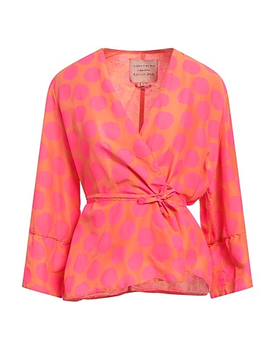 ALESSIA SANTI Top FUCSIA 72% Cotton, 28% Silk