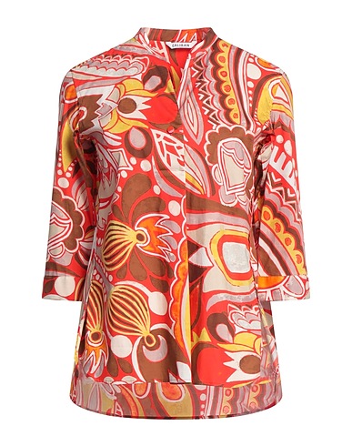 CALIBAN Top Red 98% Cotton, 2% Elastane