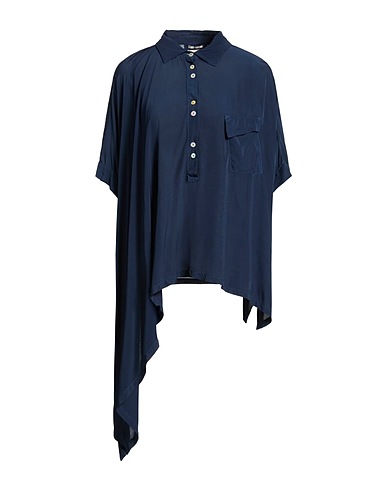 ALESSIA SANTI Top Midnight blue 100% Viscose