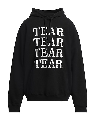 SEVESKIG Felpa Nero 100% Cotone
