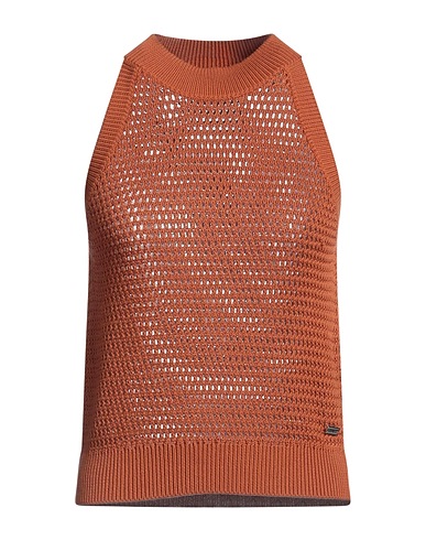 SUN 68 Top Brown 100% Cotton