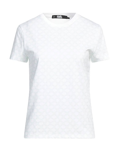KARL LAGERFELD T-shirt Light green 100% Cotton