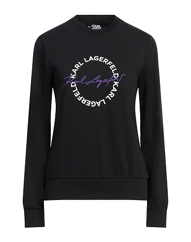 KARL LAGERFELD Sweatshirt Black 100% Organic cotton